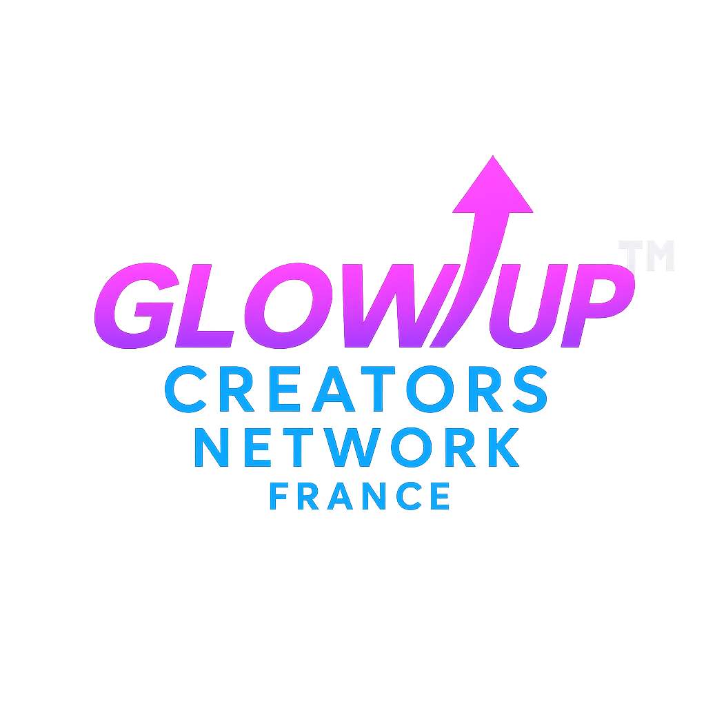 GlowUp Agency France Logo
